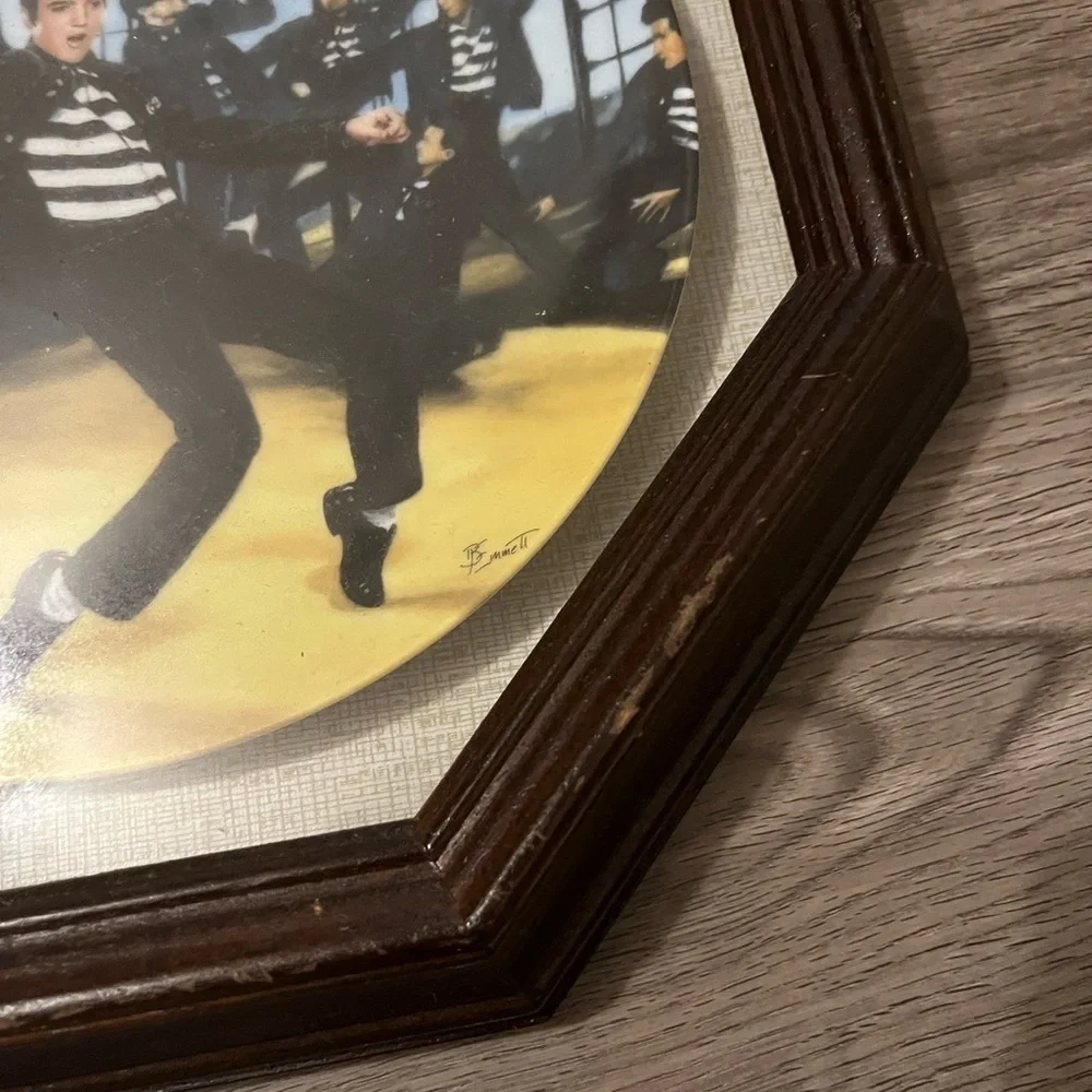 Elvis Presley Collectors Collectable Plate
